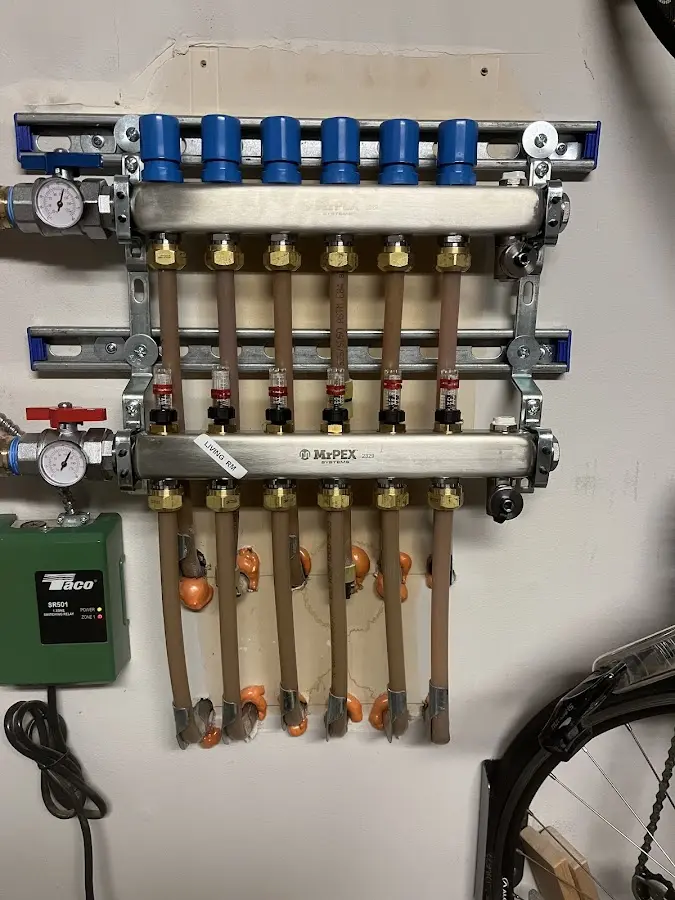 Plumber performing Leak Detection at a residential property in Reedley